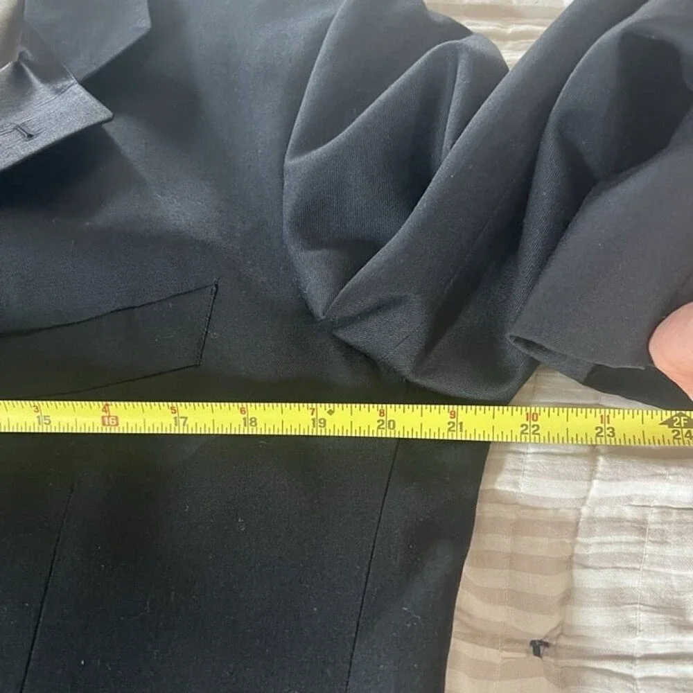VTG Hugo Boss 40 R‎ Super 100 Virgin Wool Gentleman's Dinner Tuxedo Jacket Prom